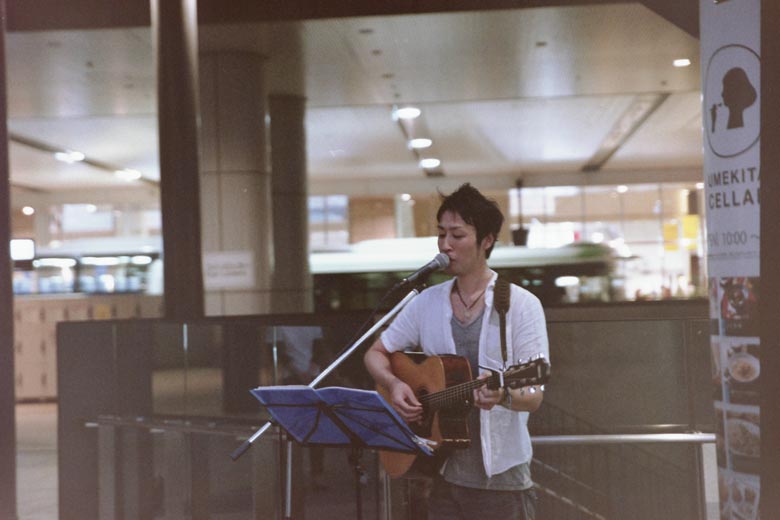 ストリートミュージシャン