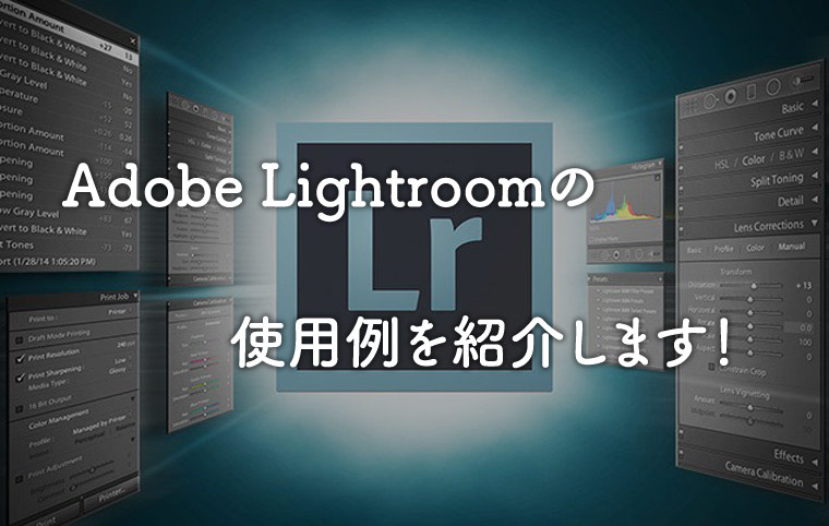 写真編集ソフトAdobe Lightroomの使用例、必要性まとめ！