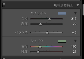 青っぽい早朝のイメージ