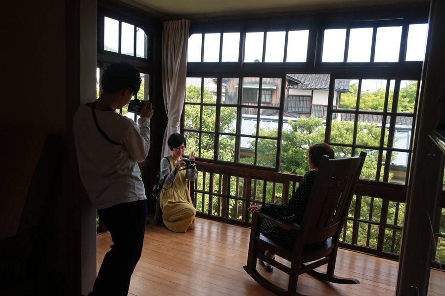 SHAREモデル撮影で駒井家住宅にいってきました。