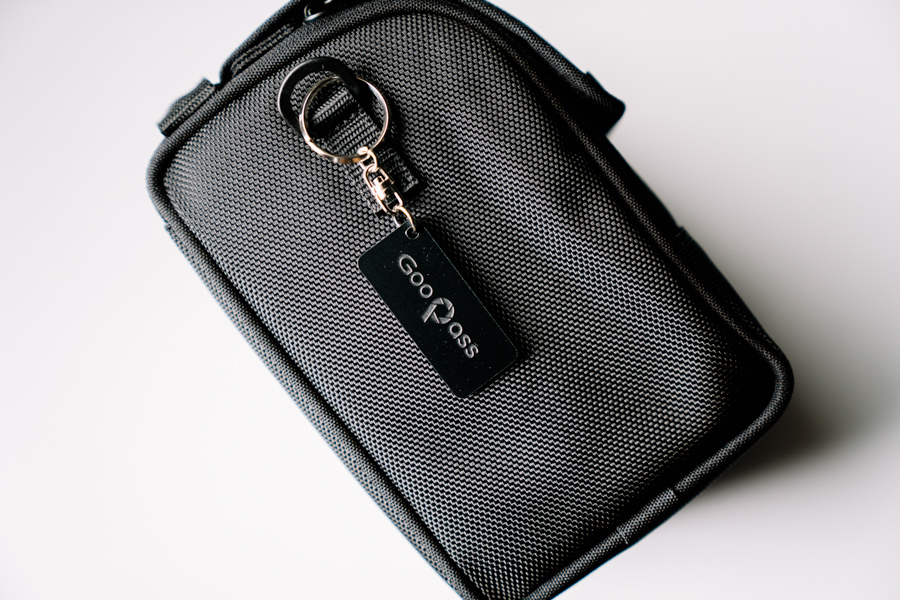 GooPassのキーホルダー