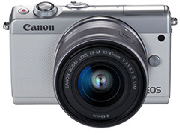 ピンクのEOS M100