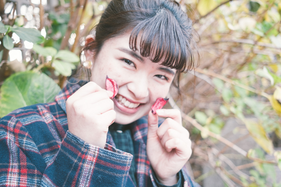 100円アイテム　ポートレート撮影