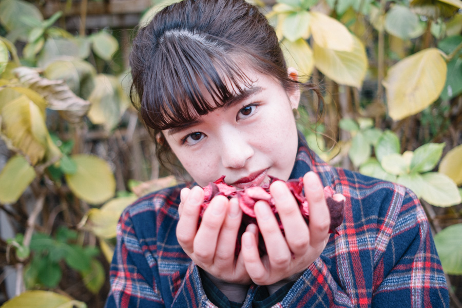 100円アイテム　ポートレート撮影