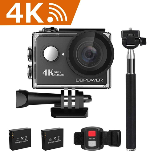 DBPOWER 4Kアクションカメラ
