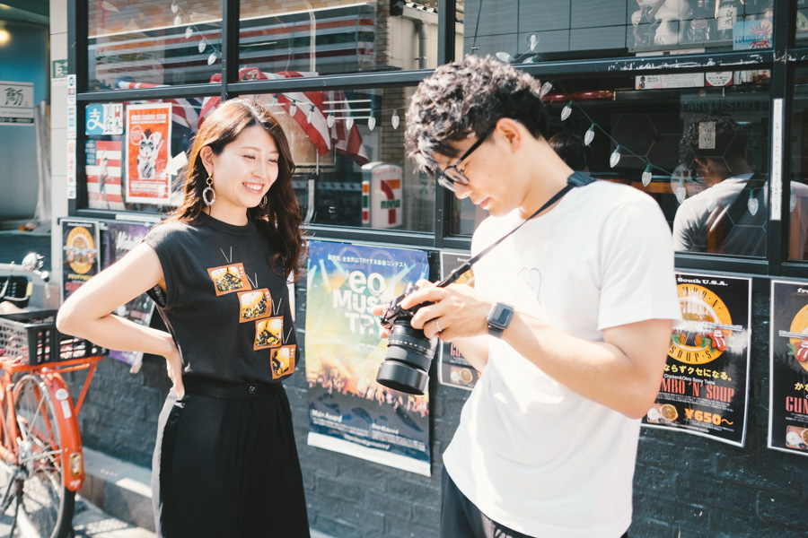 写真家小野友暉＆モデルKie