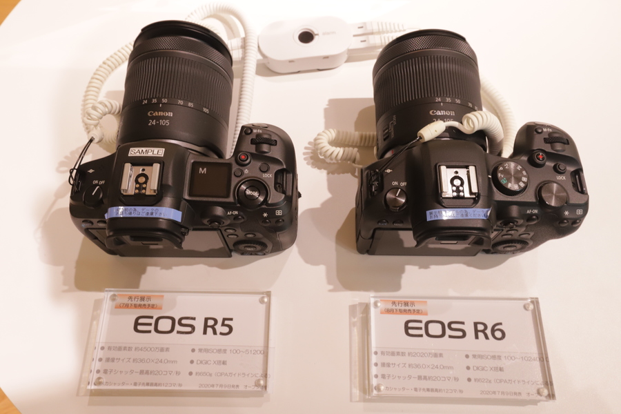 Canon（キヤノン）EOS R5・R6実機レビュー！先行展示会で気づいた6つのこと