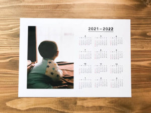 はじまり月を選べる！写真で世界にひとつのCOYOMI カレンダーを作ろう