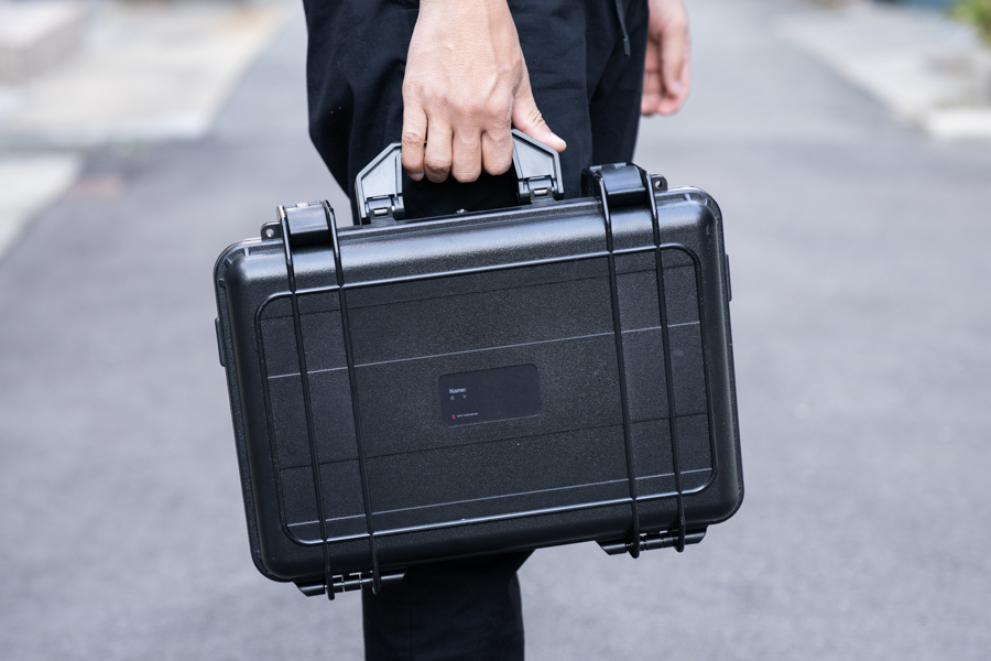 手で持っていても負担にならない