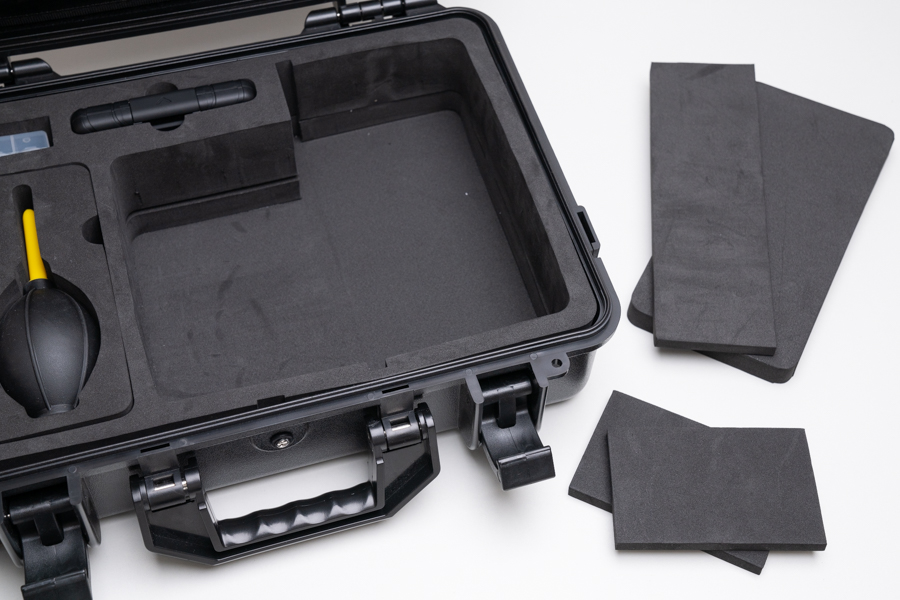 ツールボックスは調整可能なモジュール式収納エリア